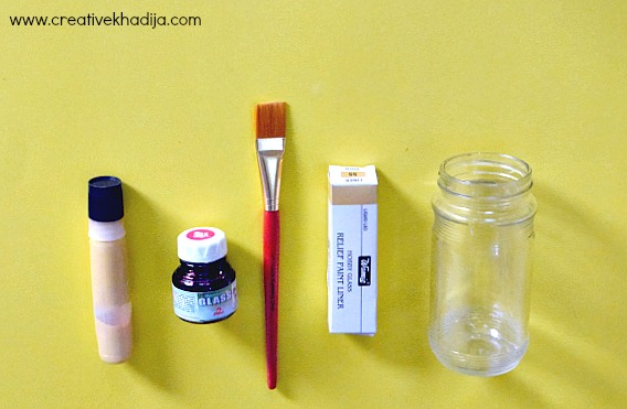 How To Glass Paint Mason Jar-Video Tutorial