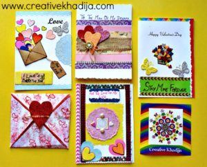 Valentine's Day Creative Handmade Cards With Love