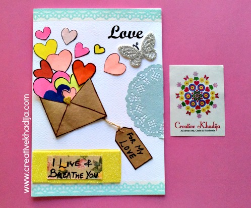 Best Valentine's Day Handmade Cards For Sale By Creative Khadija in Islamabad