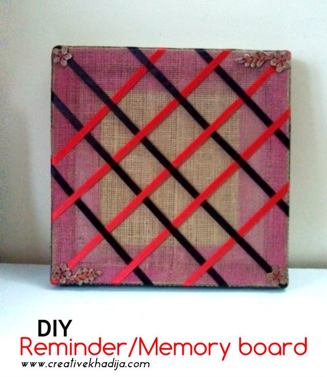 DIY memory board making