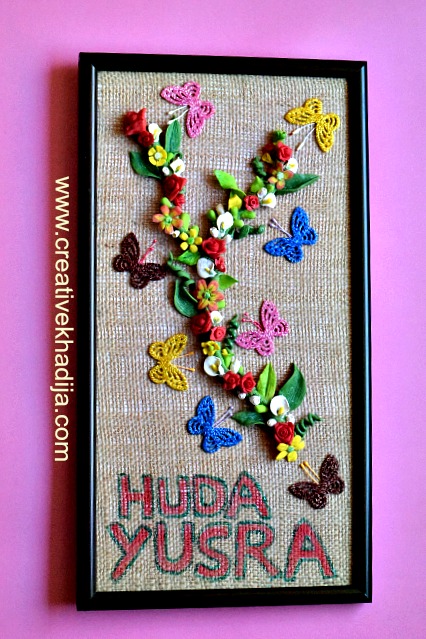 handmade dough flowers decoration ideas by creative khadija