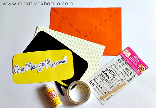 Best and Easy Card making ideas-tutorial for Father's Day art by Creative Khadija Blogger