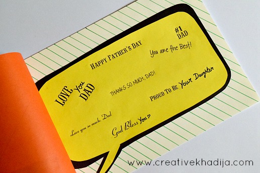 Best and Easy Card making ideas-tutorial for Father's Day art by Creative Khadija Blogger