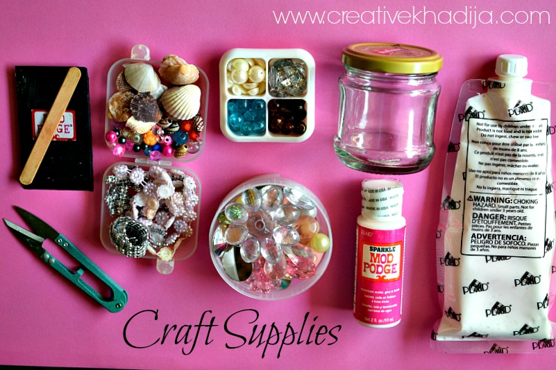 How To Decorate Mini Glass Jar-Part Two