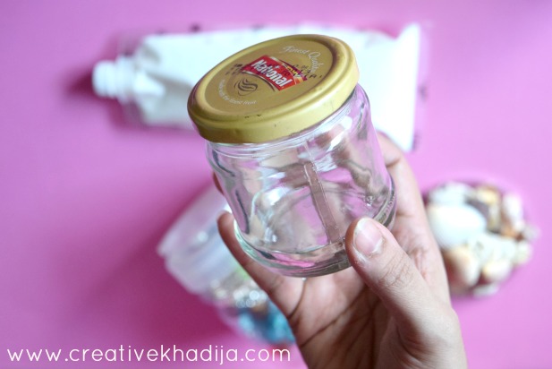 How To Decorate Mini Glass Jar-Part Two