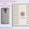 how to design phone casing with washi tape