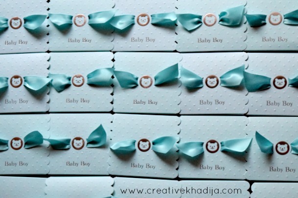 Cute Baby Favor Boxes For sale-boys announcement boxes for sweets and chocolates