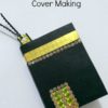 Hajj Crafts Ideas-Notebook Cover Making With Kaaba Design