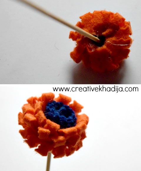 How To Make Felt Fabric Flower In Two Minutes