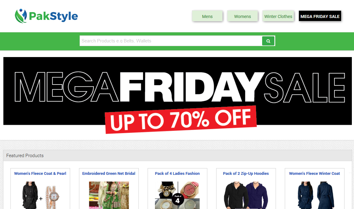 Websites Offering Black Friday Deals in Pakistan