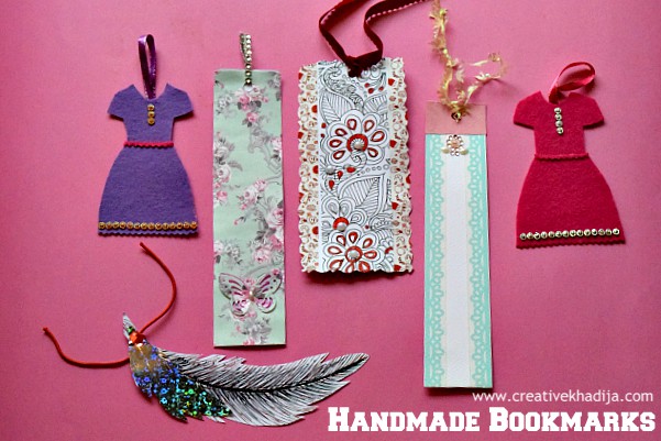 easy bookmarks making ideas and tutorials