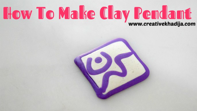 how to make handmade clay pendant