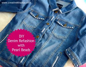 How To Refashion A Denim Jacket In Five Minutes Only