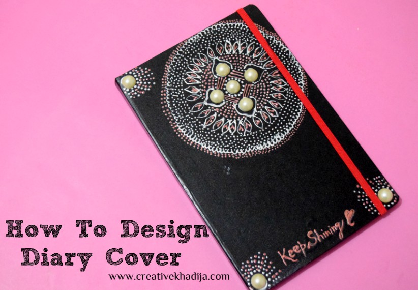 How To Design A Diary Cover Inspired By Henna Tattoo