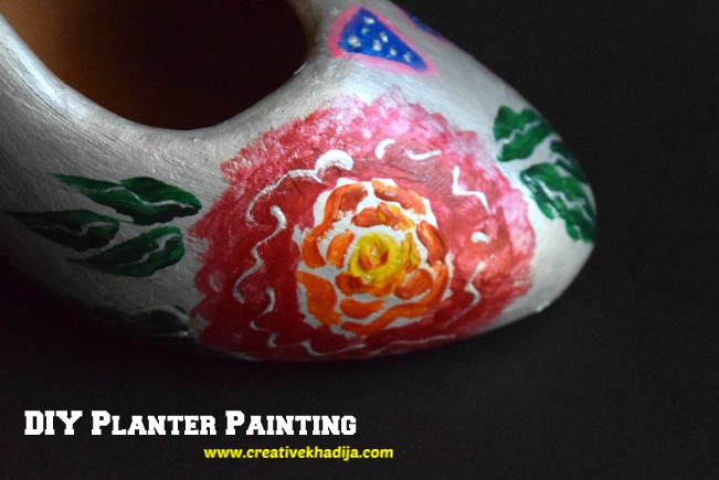 clay pot planter painting crafts ideas for home and garden