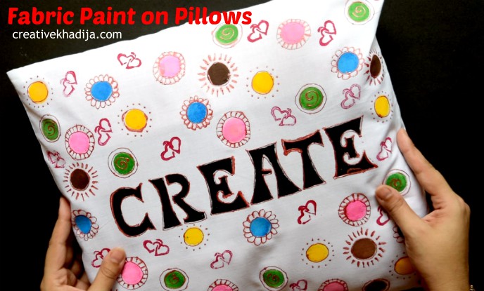 Fabric painting designs store for cushion covers