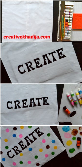 how to fabric paint on pillow covers for craft room inspiration ideas