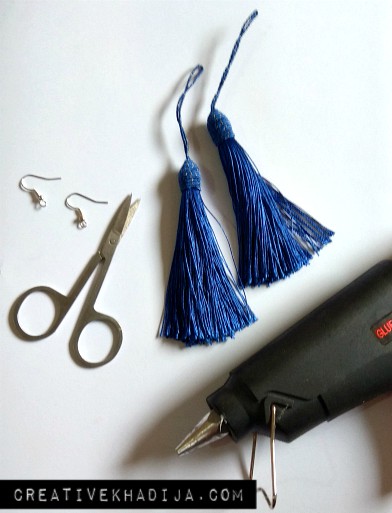 How To Make Tassel Earrings in two minutes only