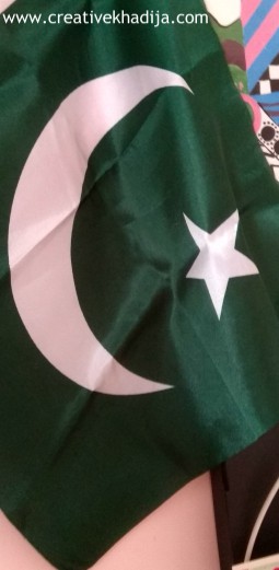 Pakistani flag for independence day
