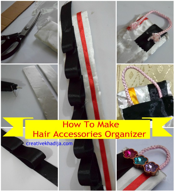 HAIR ACCESSORIES ORGANIZER (Sewing Tutorial). 