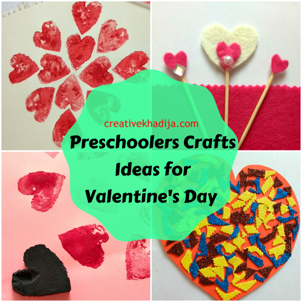 Easy and Fun Valentine's day crafts for preschoolers