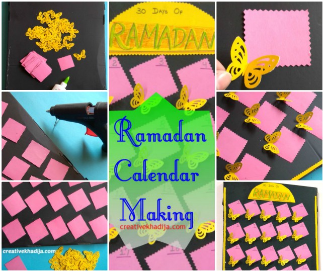 Ramadan 2019 Art Projects For Kids-Advent Calendar and How To Make It