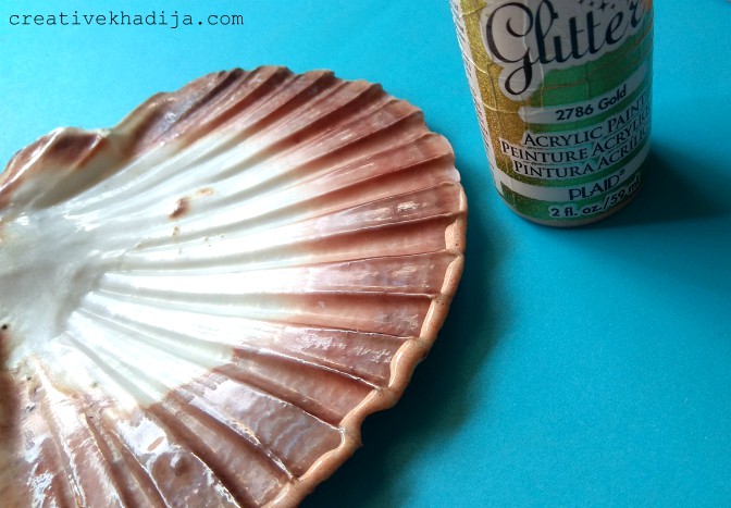 DIY Shell Ring Jewelry Dish Inspired By Anthropologie