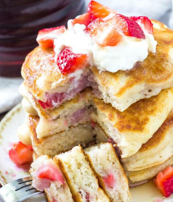 best mother's day breakfast ideas strawberry pancakes