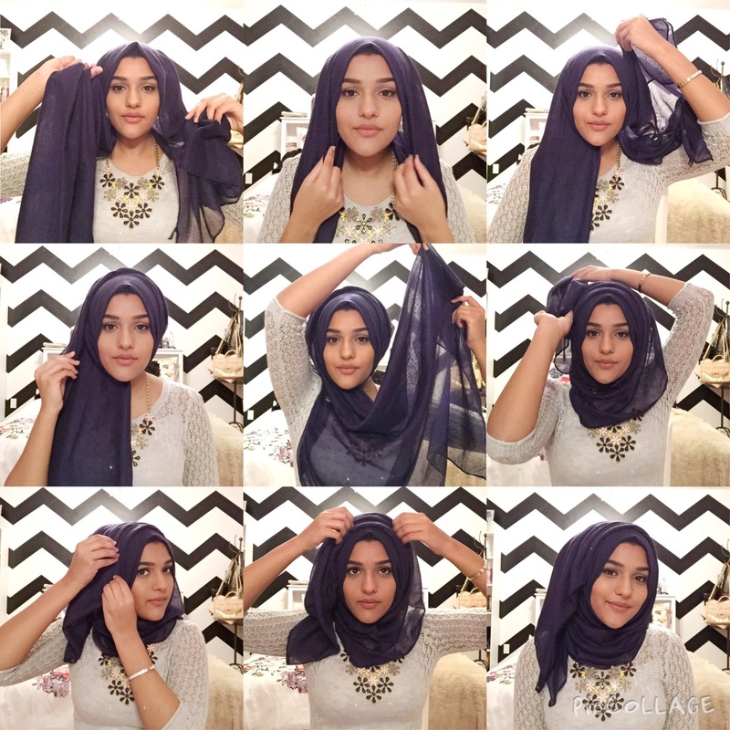 easy ways to wear hijab in beautiful ways