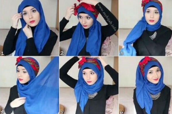 how to tie a hijab in easy and stylish way bow style hijab