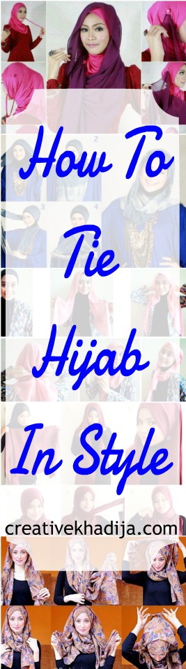 how to tie a hijab in style