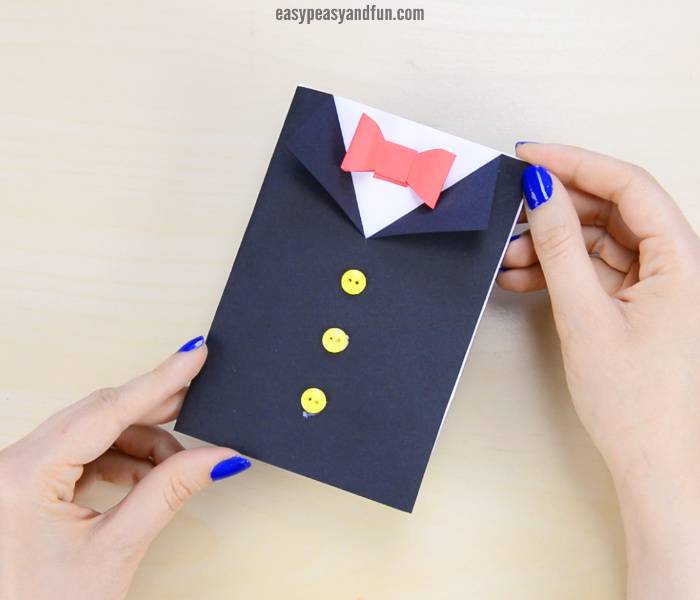 cute tuxedo fathers day crafts for preschoolers 