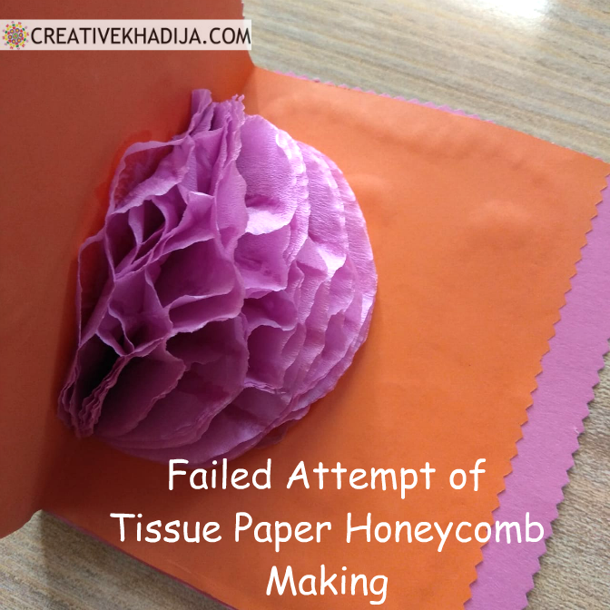 How To Create a Honeycomb & How to avoid Craft Fail