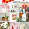 40 Best and Unique Paper Crafts for Home Decoration