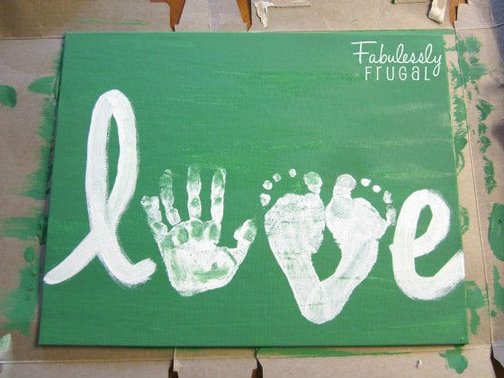 fathers day crafts for preschoolers love sign