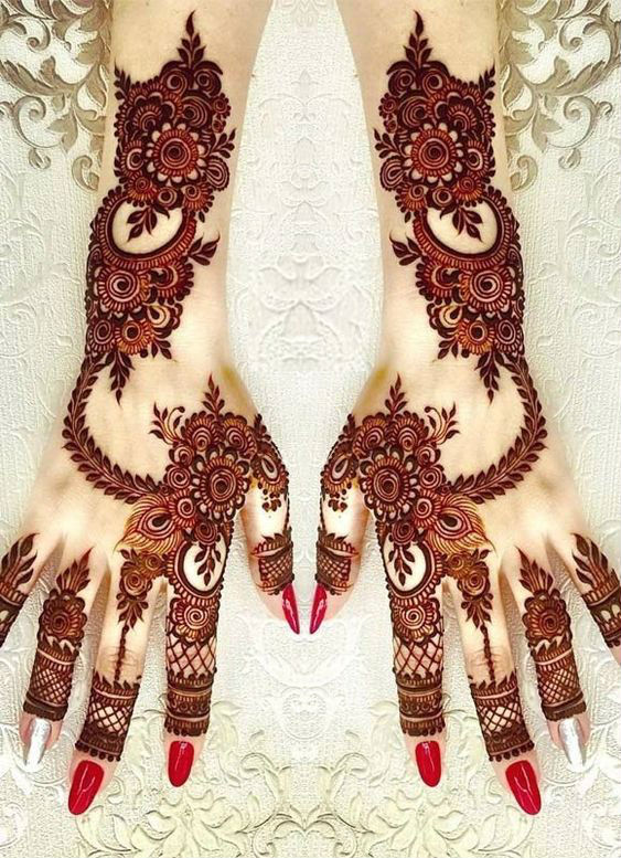 latest mehndi designs for girls bridal henna designs inspirations 6