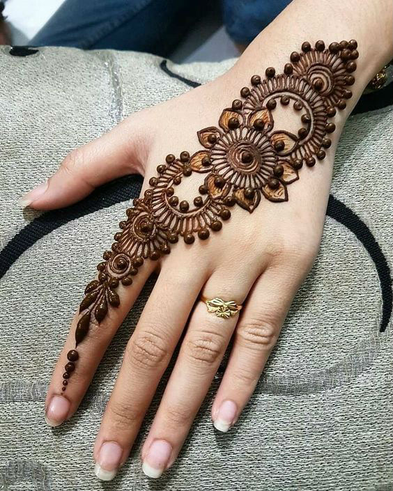 23 Beautiful Henna Mehndi Design ideas for you - 3