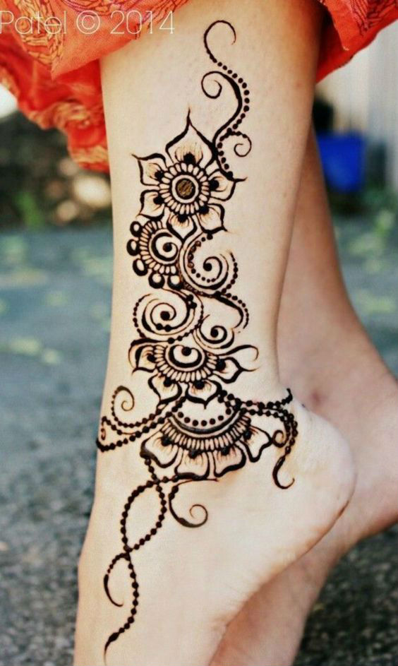 latest mehndi designs for girls henna body art 1