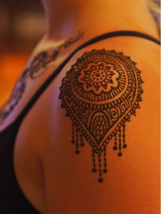 latest mehndi designs for girls henna body art 5