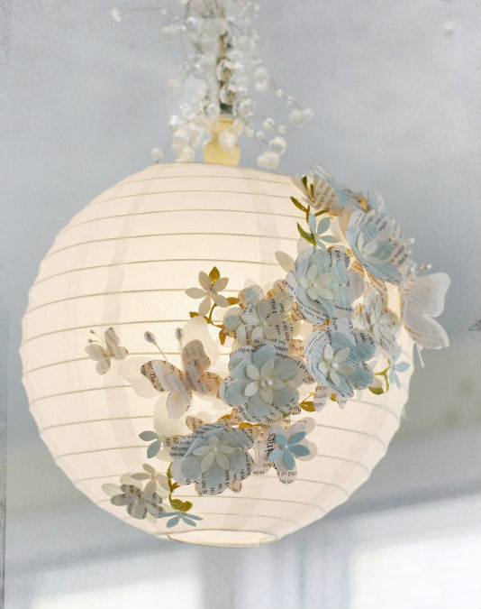 paper crafts for home decoration 3D paper lamp