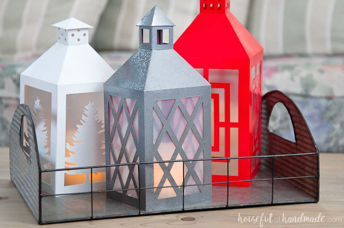 paper crafts for home decoration Christmas paper lanterns