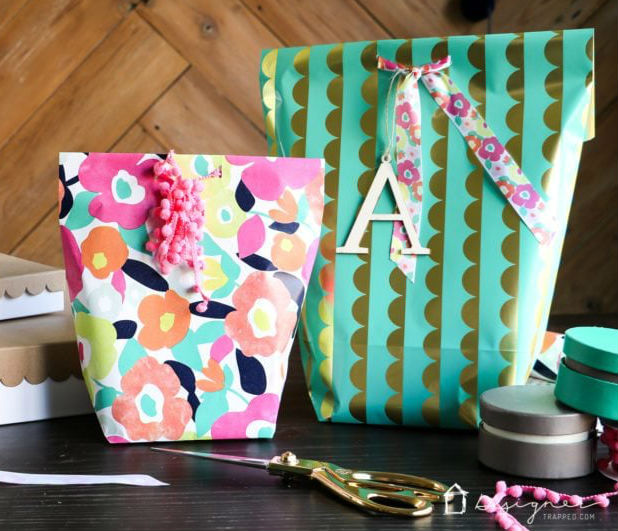 paper crafts for home decoration gift bags