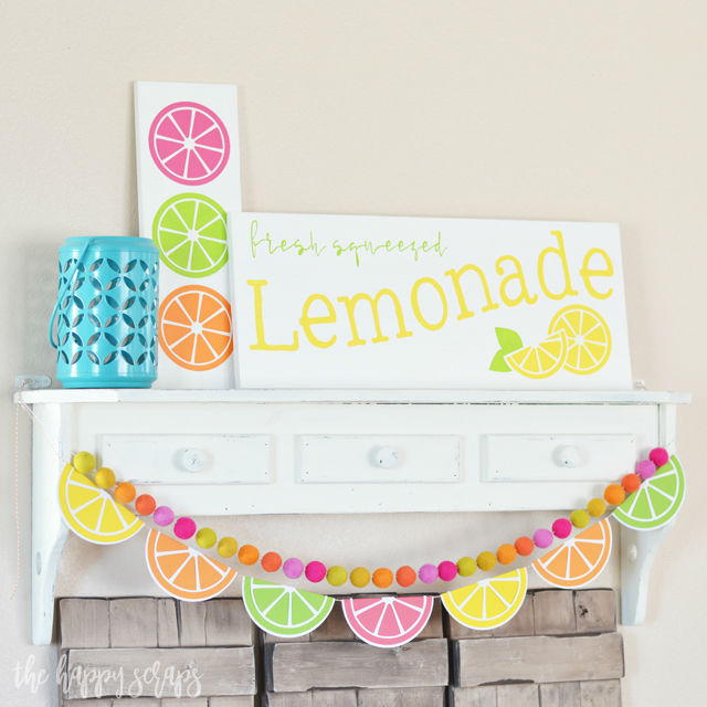 paper crafts for home decoration citrus garland