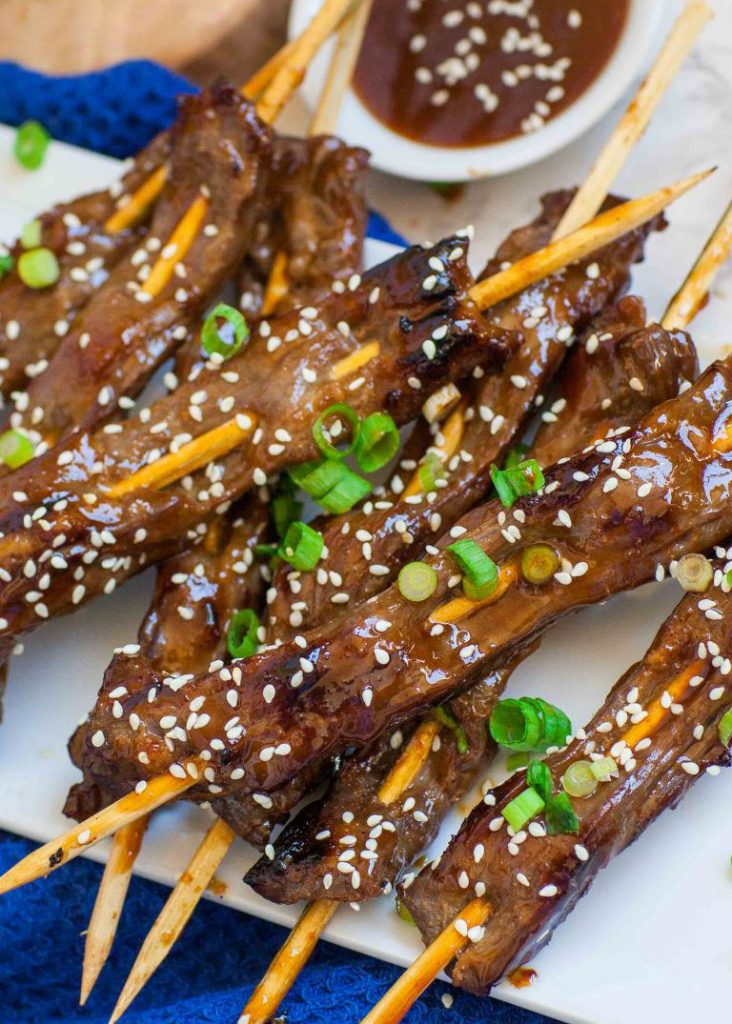 best and easy bbq recipes to try this eid ul adha beef teriyaki skewers