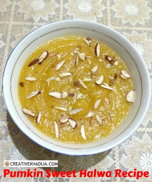 Healthy Pumpkin Dessert Halwa Making With Pumpkin Puree 