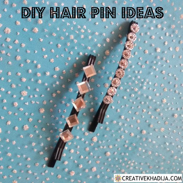 how to design and decorate pearl hair pins DIY