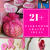 easy crafts for breast cancer awareness month