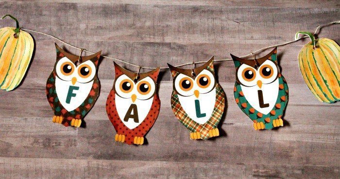 best fall banner and garland ideas from pinterest owl fall banner