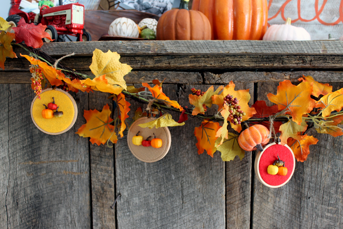 best fall banner and garland ideas from pinterest pumpkin hoop banner