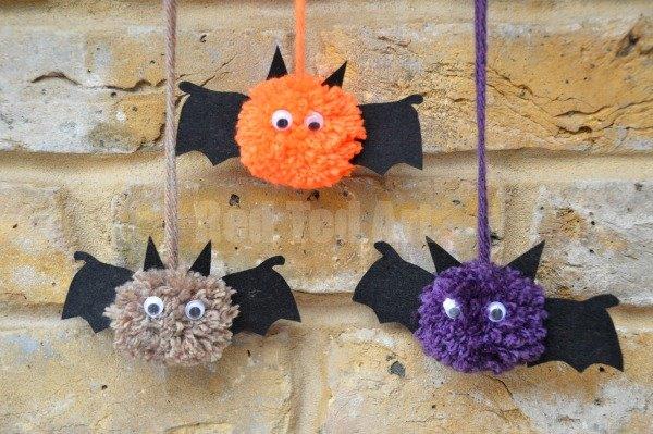 best fall banner and garland ideas from pinterest pom pom bats garland